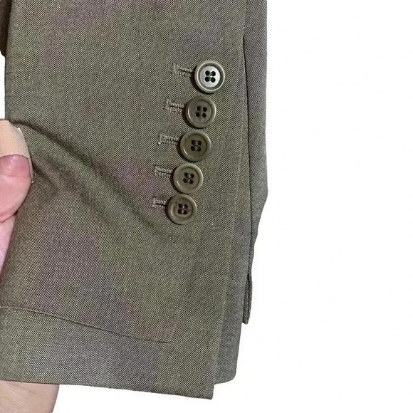 BCBGMaxAzria Women’s Double Lapel Wool Blend Blazer Taupe Small - Picture 9 of 9